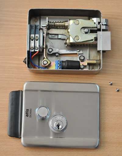 Замок для хвіртки, Електромеханічний замок, Замок Atis SS Lock 6006