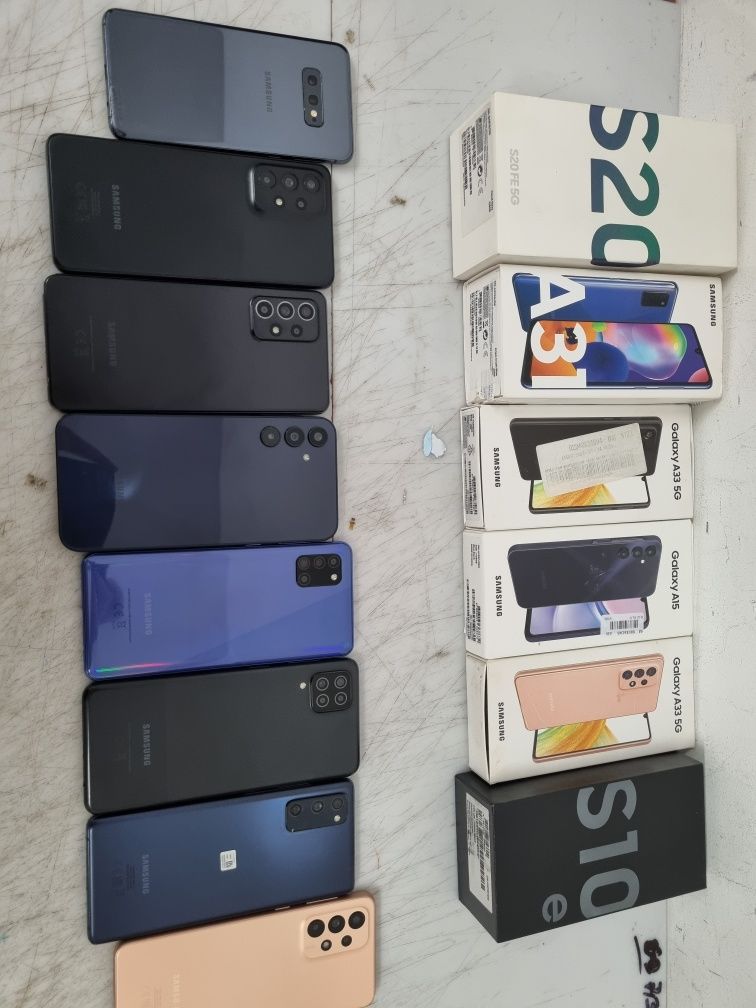 SAMSUNG S20 FE 5G S10e A31 A33 5G A53 5G A12 A15