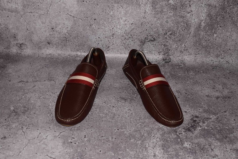 Bally Agir Loafers (Мужские Кожаные Туфли Лоферы Моасины Балли Италия