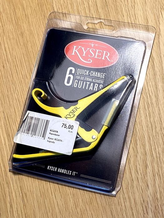 Kapodaster KYSER do gitary elektrycznej / akustycznej USA NOWY !!!