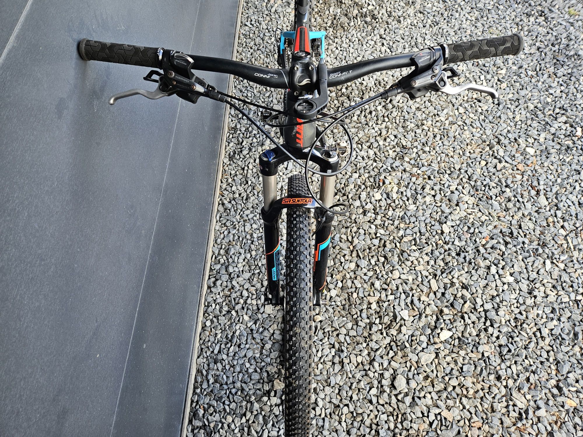 Rower górski.  MTB.  Giant.  Karbon.  rozm 18". 2x10