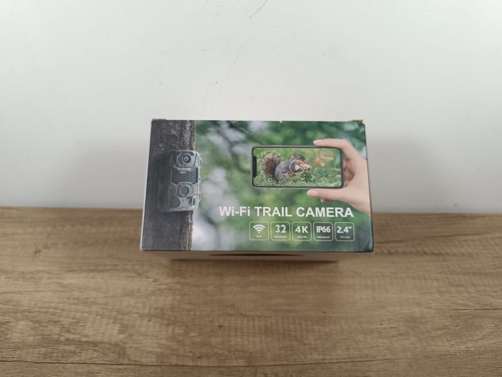 Kamera zewnętrzna Crenova Trail Camera 4K WiFi do obserwacji przyrody