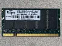 RAM Unigen 512MB DDR400 ECC SO-DIMM 200PIN