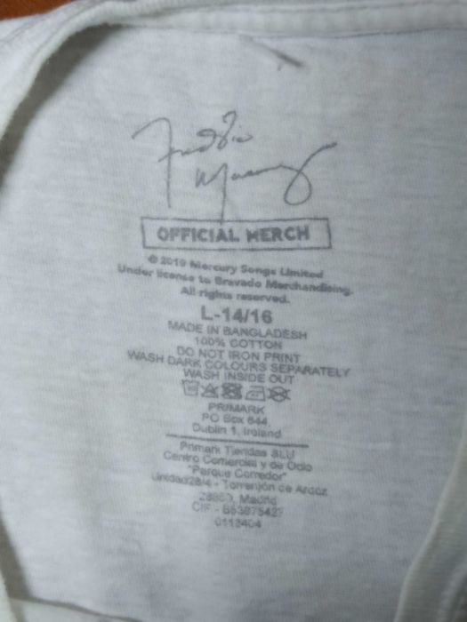 Брендова футболка freddie mercury