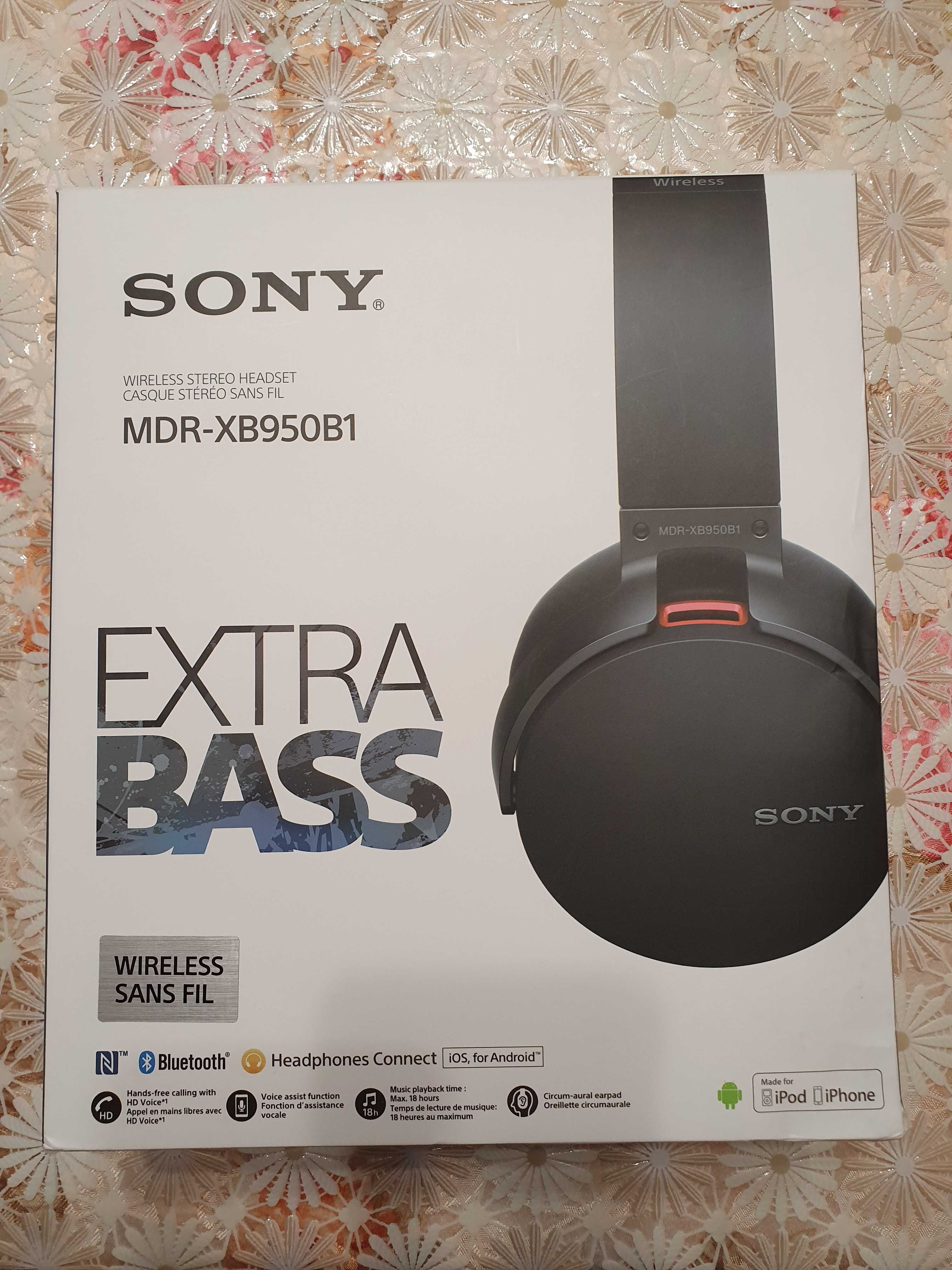 Наушники SONY MDR-XB950B1