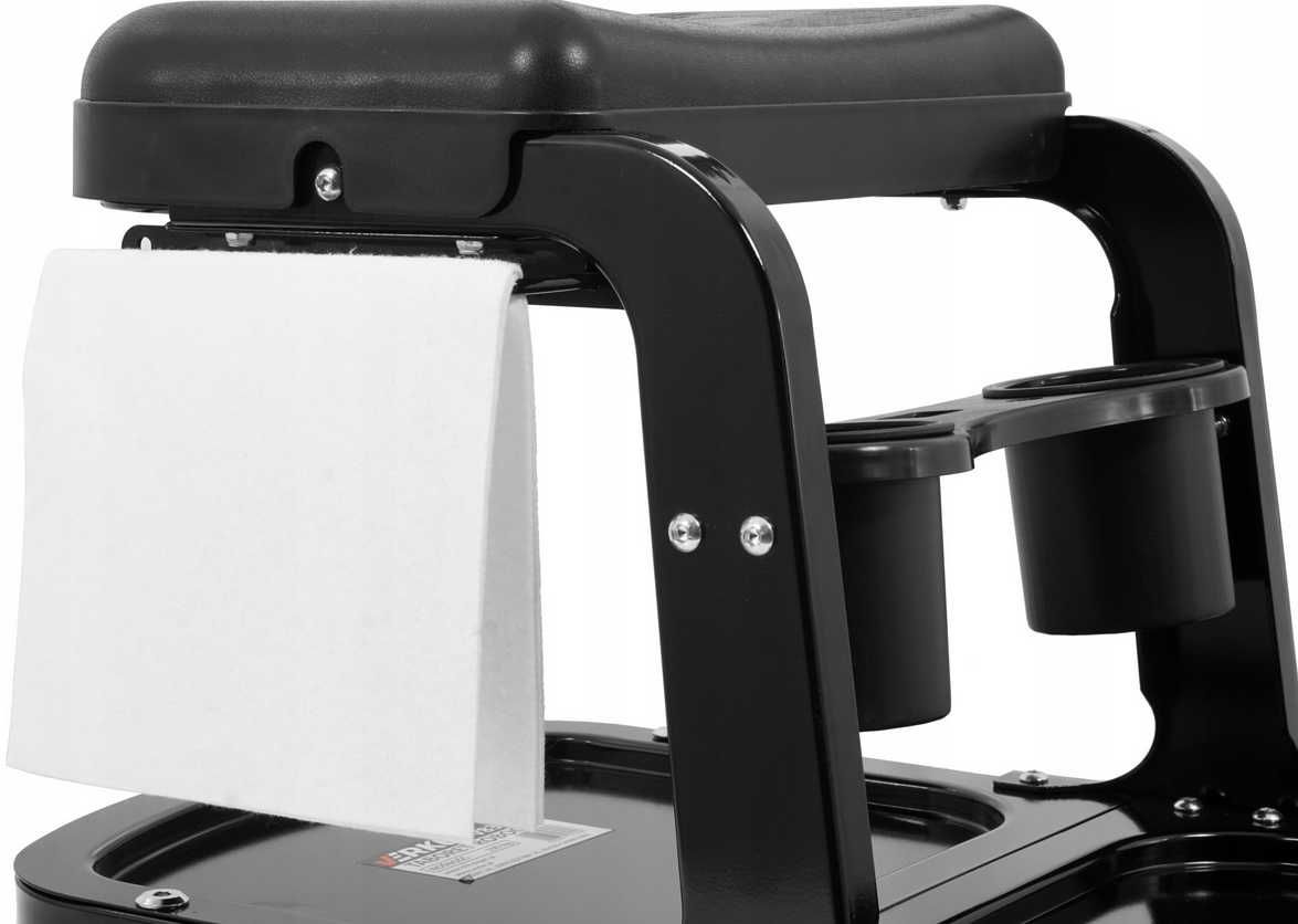 TABORET WARSZTATOWY Stołek Siedzisko Krzesło Z Półką Mocny Solidny