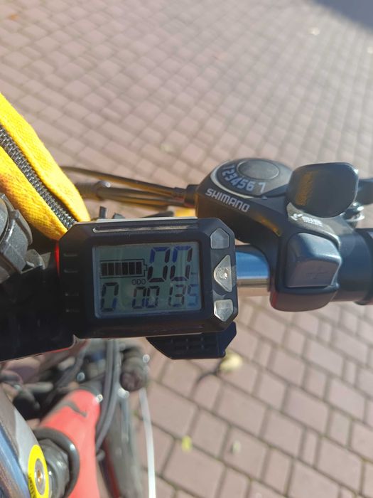 Електровелосипед Maxxter City Elite 28'' Red Пробег 150 км почти новій