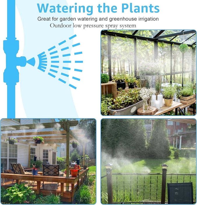 Nowy wąż ogrodowy / zraszacz / kropelkowy / system chłodzenia !A2396!