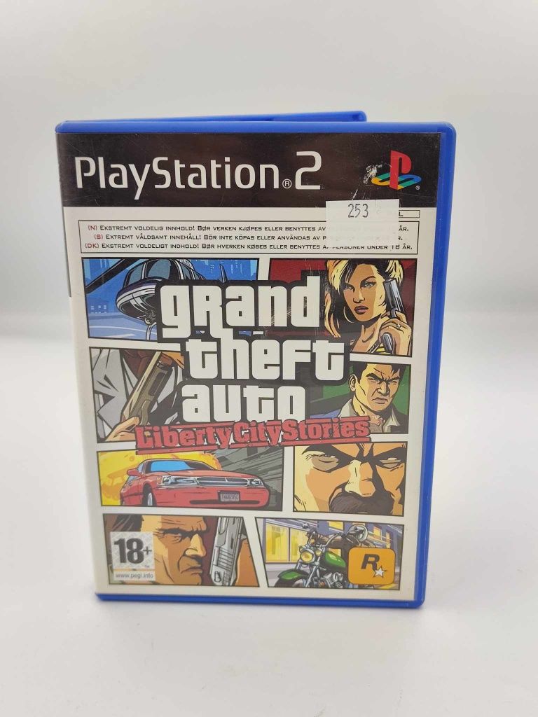 Gta Liberty City Stories Komplet Ps2 nr 0253