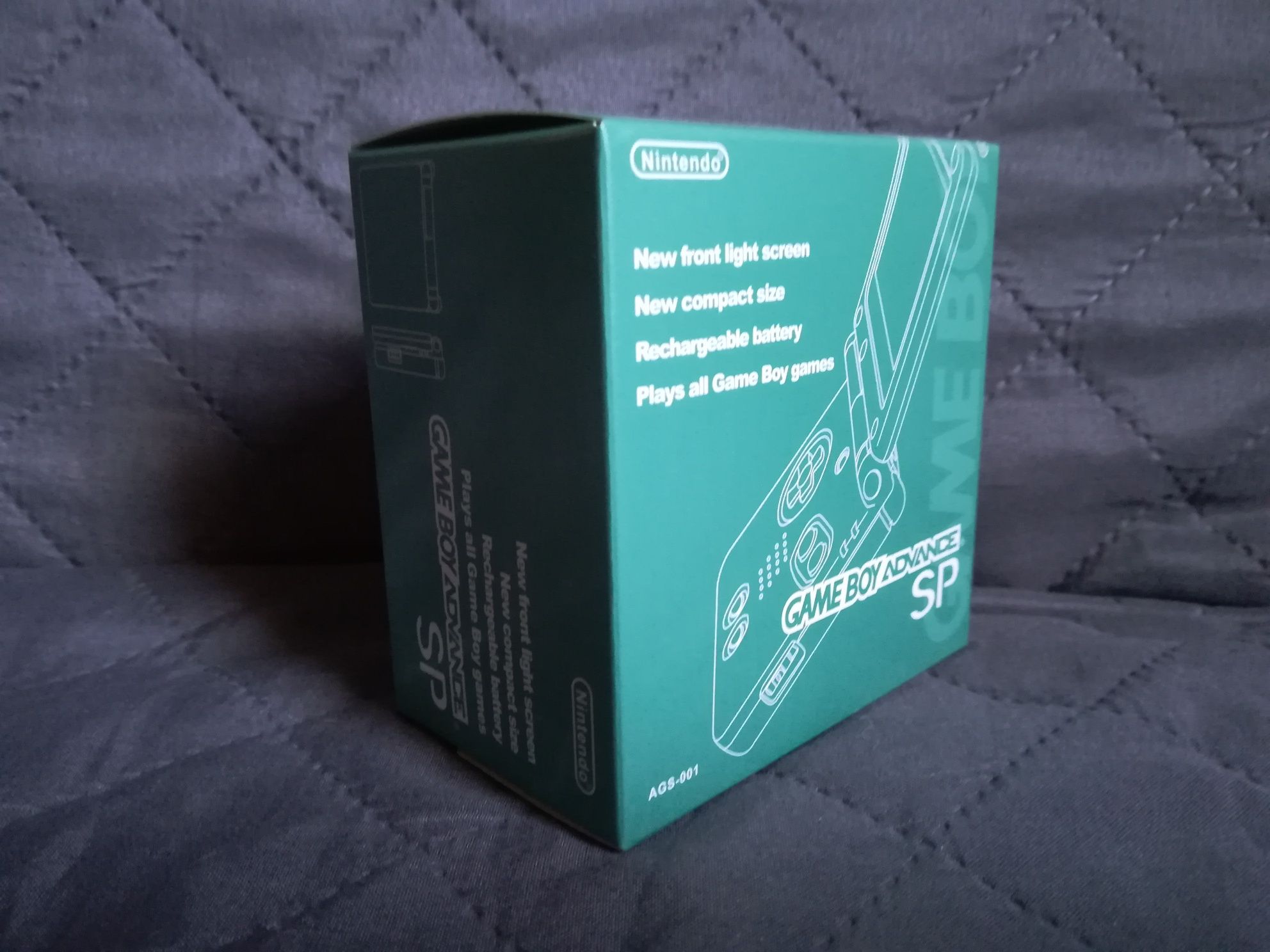 Nintendo Game Boy Advance SP pudełko karton box