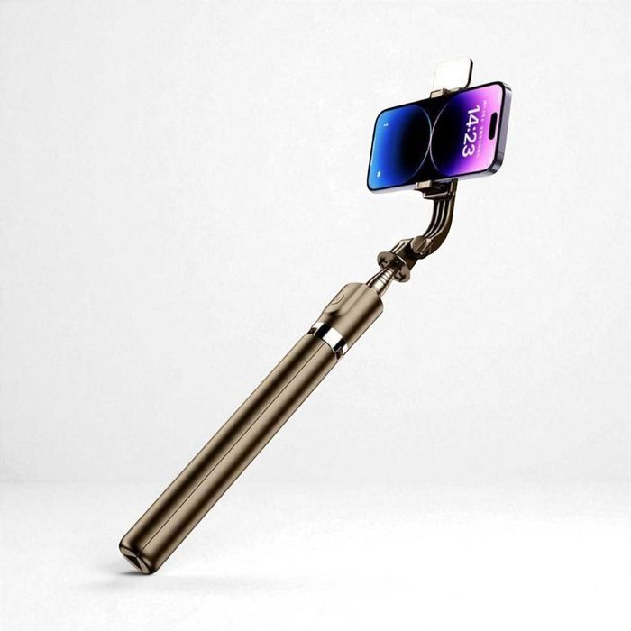 Трипод монопод селфі палка з підсвіткою штативи для телефону з кнопкою