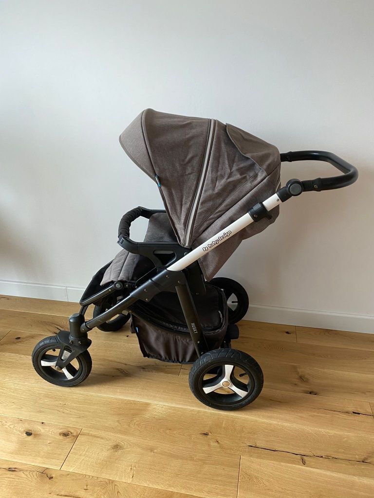 Wózek Baby Design Husky 2 w 1 z adapterami