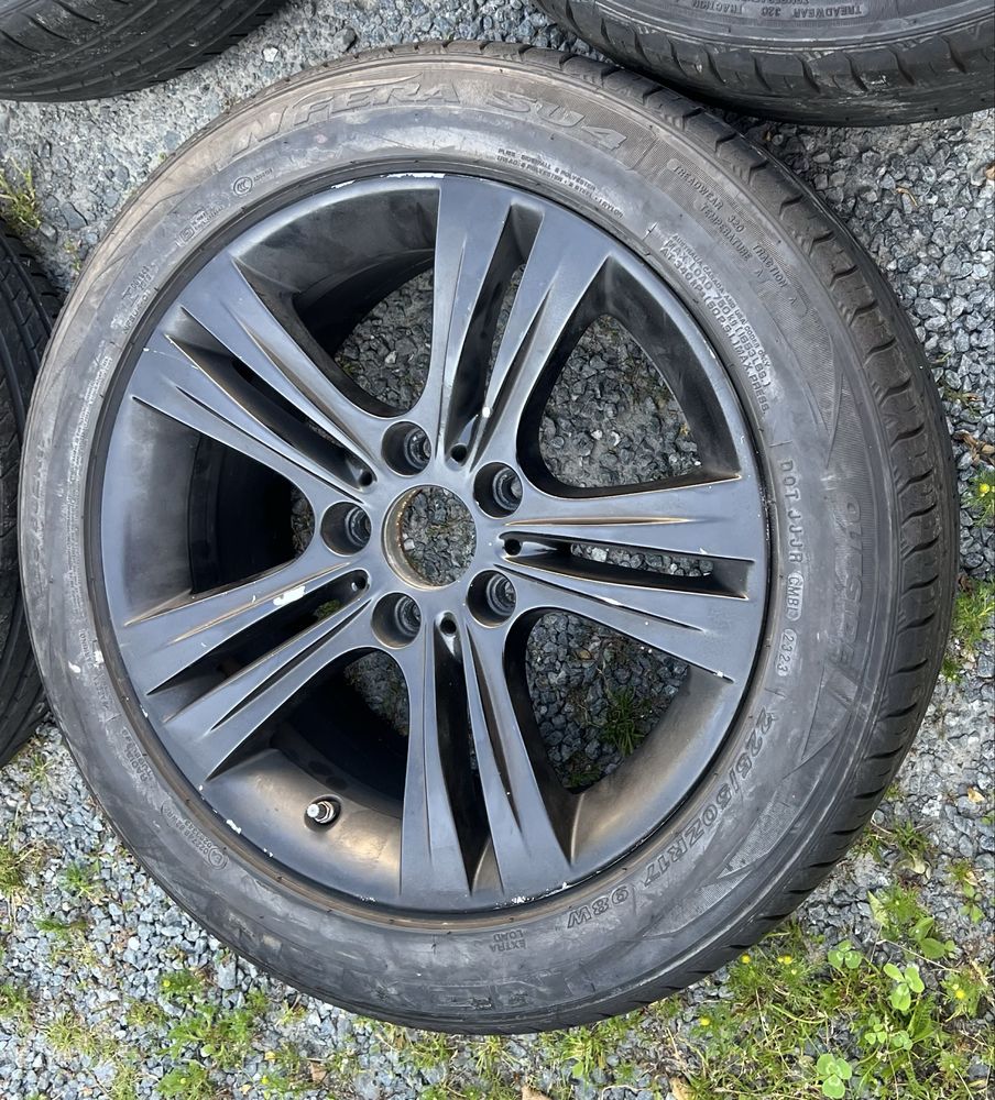 Oryginalne kola Bmw 3 F30 F31 z oponami letnimi 225/50 R17