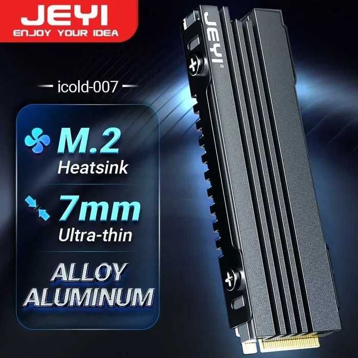 Радиатор JEYI для отвода тепла от SSD-накопителей формата M.2 2280