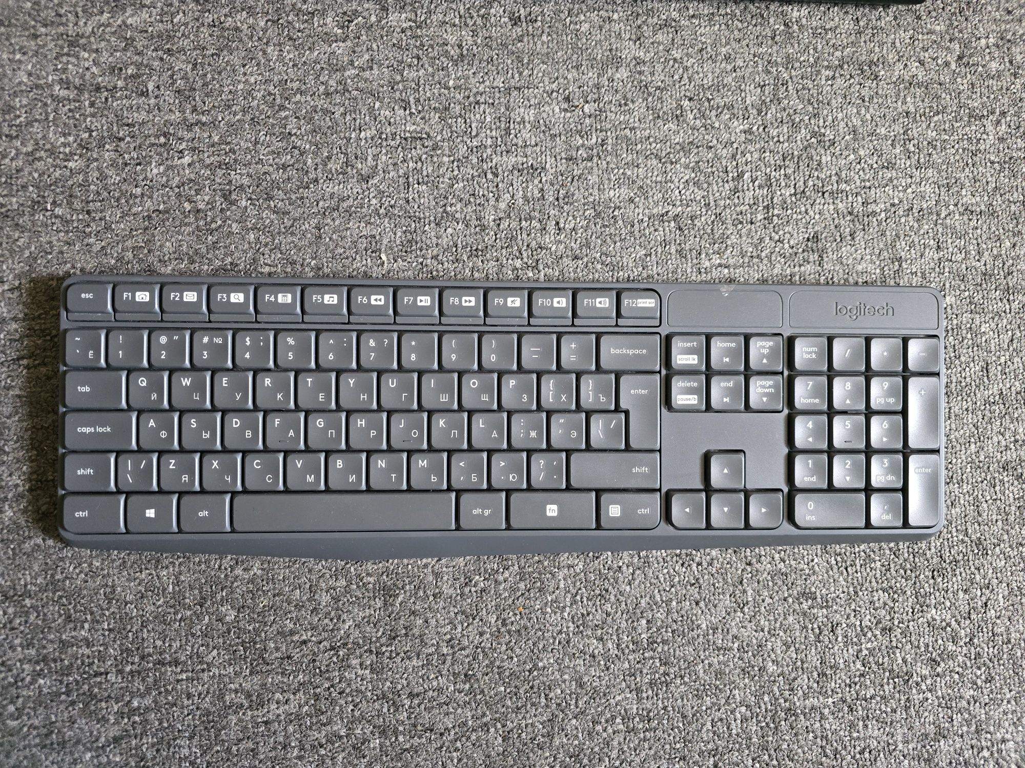 Безпровідних клавиатура Logitech MK235/  НР 230 без передатчика