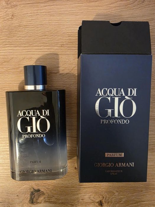 Giorgio Armani ACQUA DI GIO PROFONDO Parfum 200ml perfumy z pudełkiem