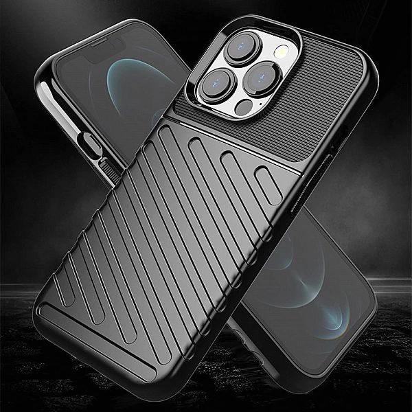 Etui Thunder Case Elastyczne Pancerne do iPhone 13 Pro zielony