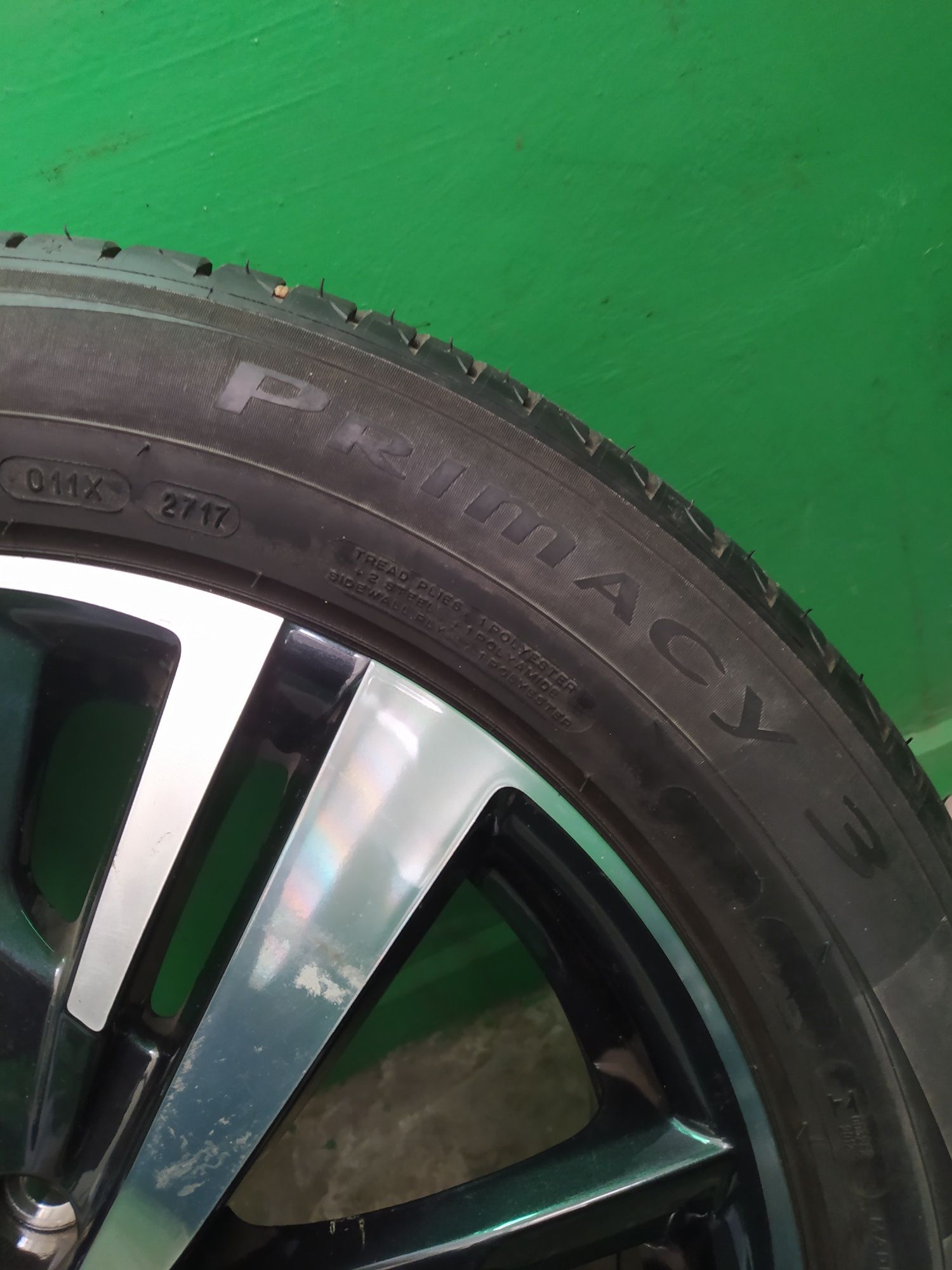 Запаска 225 55 18 Пежо 3008 Peugeot 3008  Michelin Primacy 3