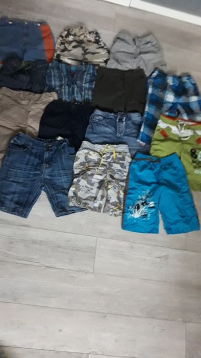 Paczka ubrań dla chłopca 116 122 kurtka zimowa x2 plus duży gratis