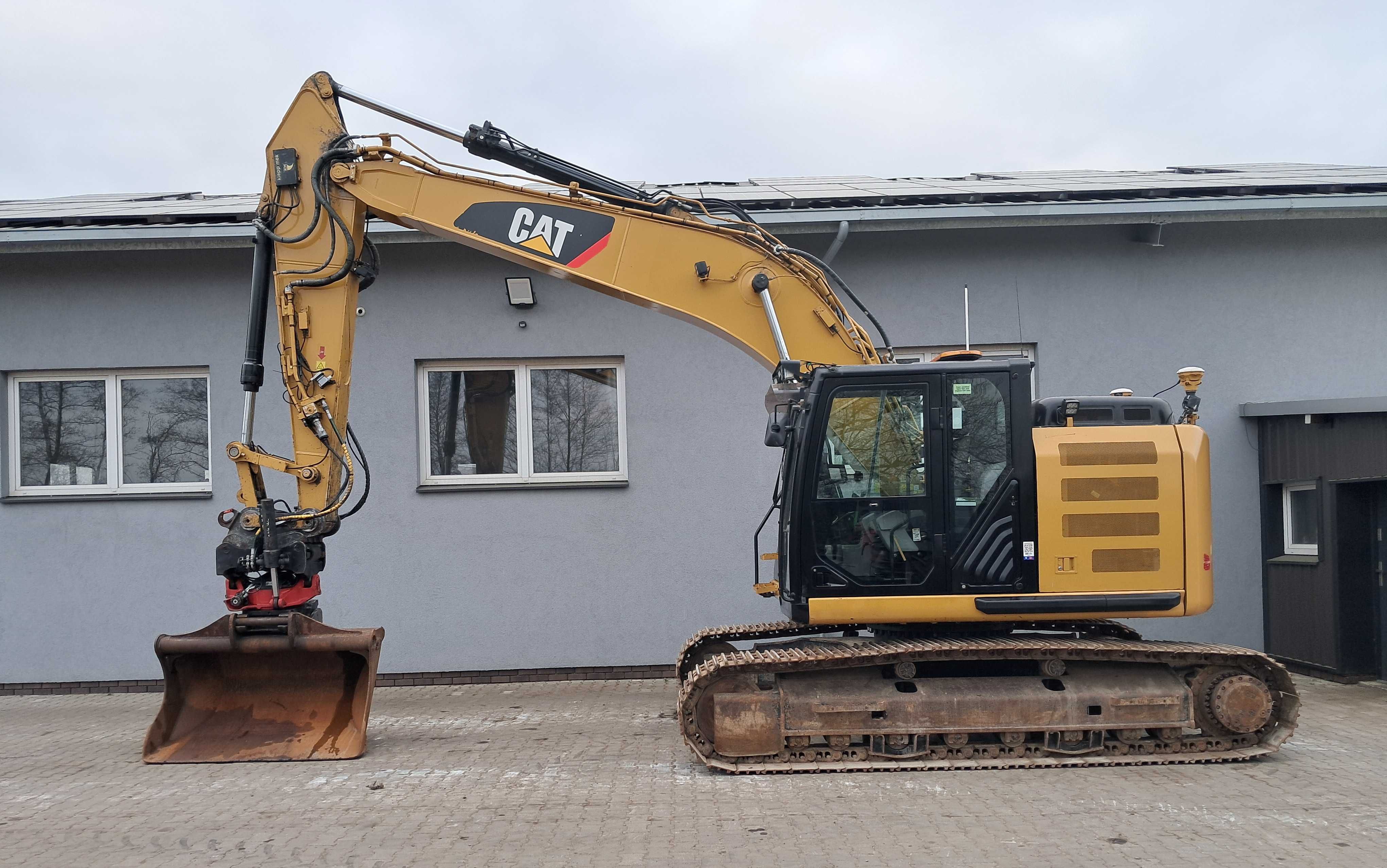 CATERPILLAR 320 EL RR GPS 3D Trimble 3D Rototilt Roto System Niwelacji