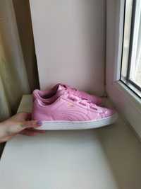 Лаковые кроссовки puma basket оригинал