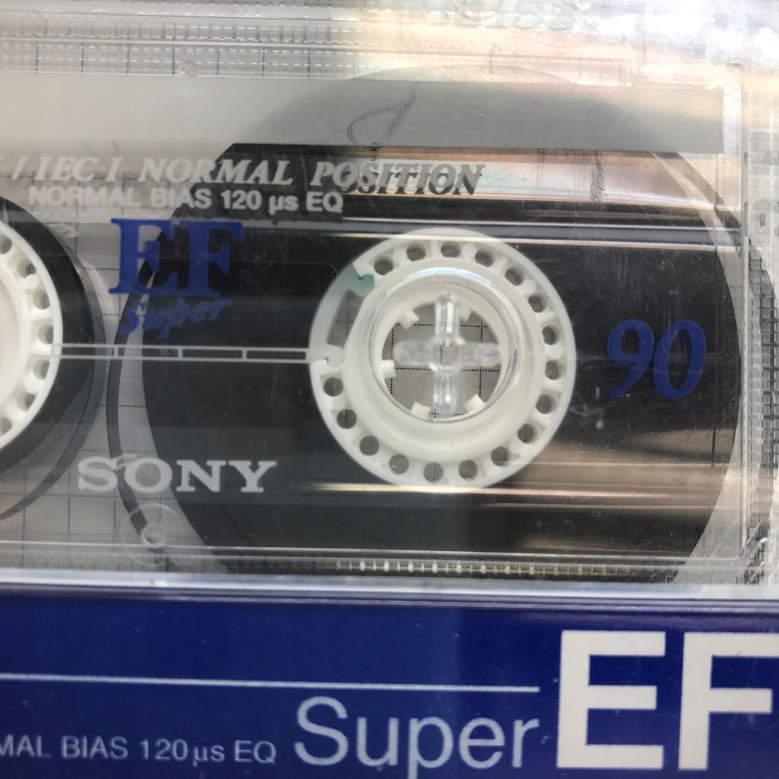 Kaseta - Kaseta magnetofonowa Sony Super Ef 90 I