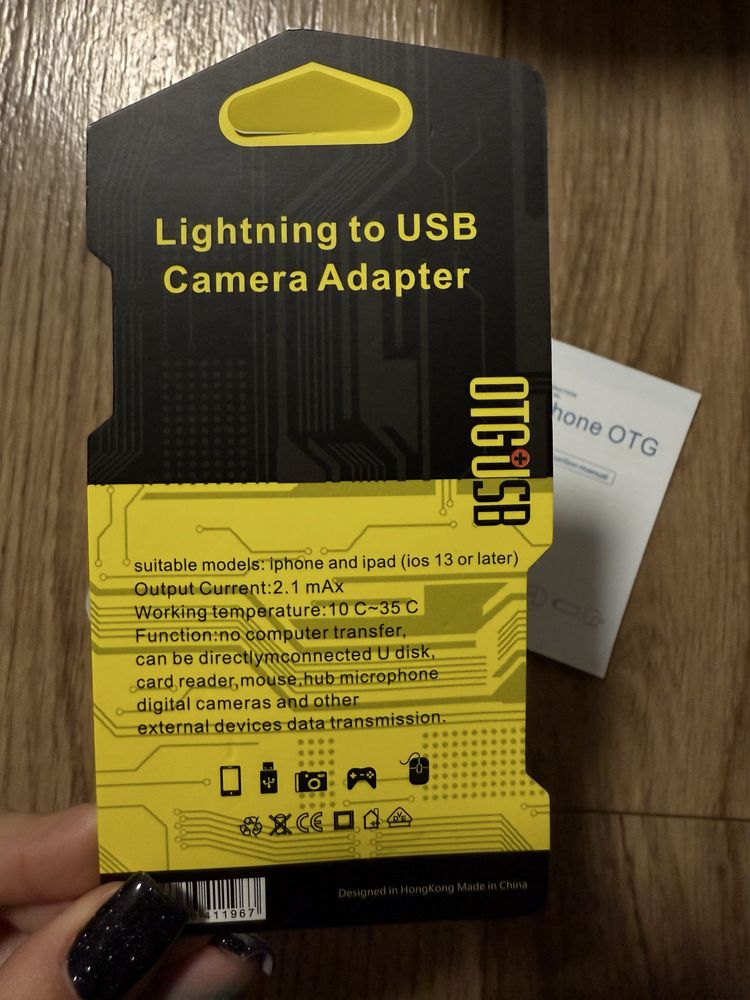 Кардрідер Lightning - micro SD