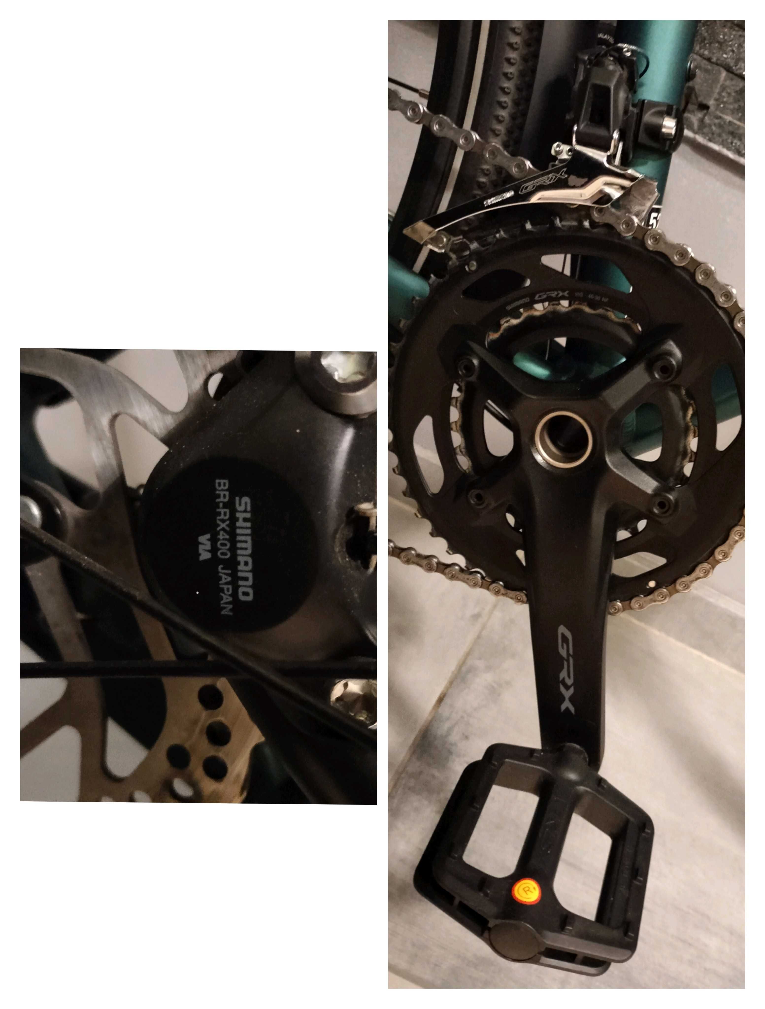 Gravel Stevens Supreme, rower na osprzęcie Shimano GRX