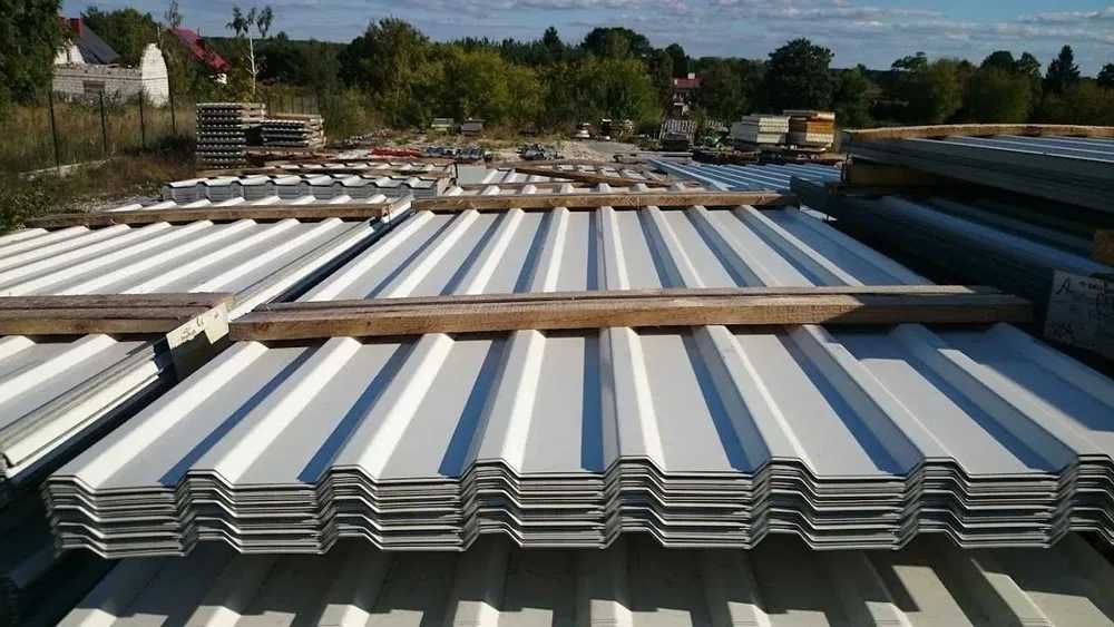 Blacha profilowana trapezowa obróbkowa T18 T7 grafit brąz czerwony MIX