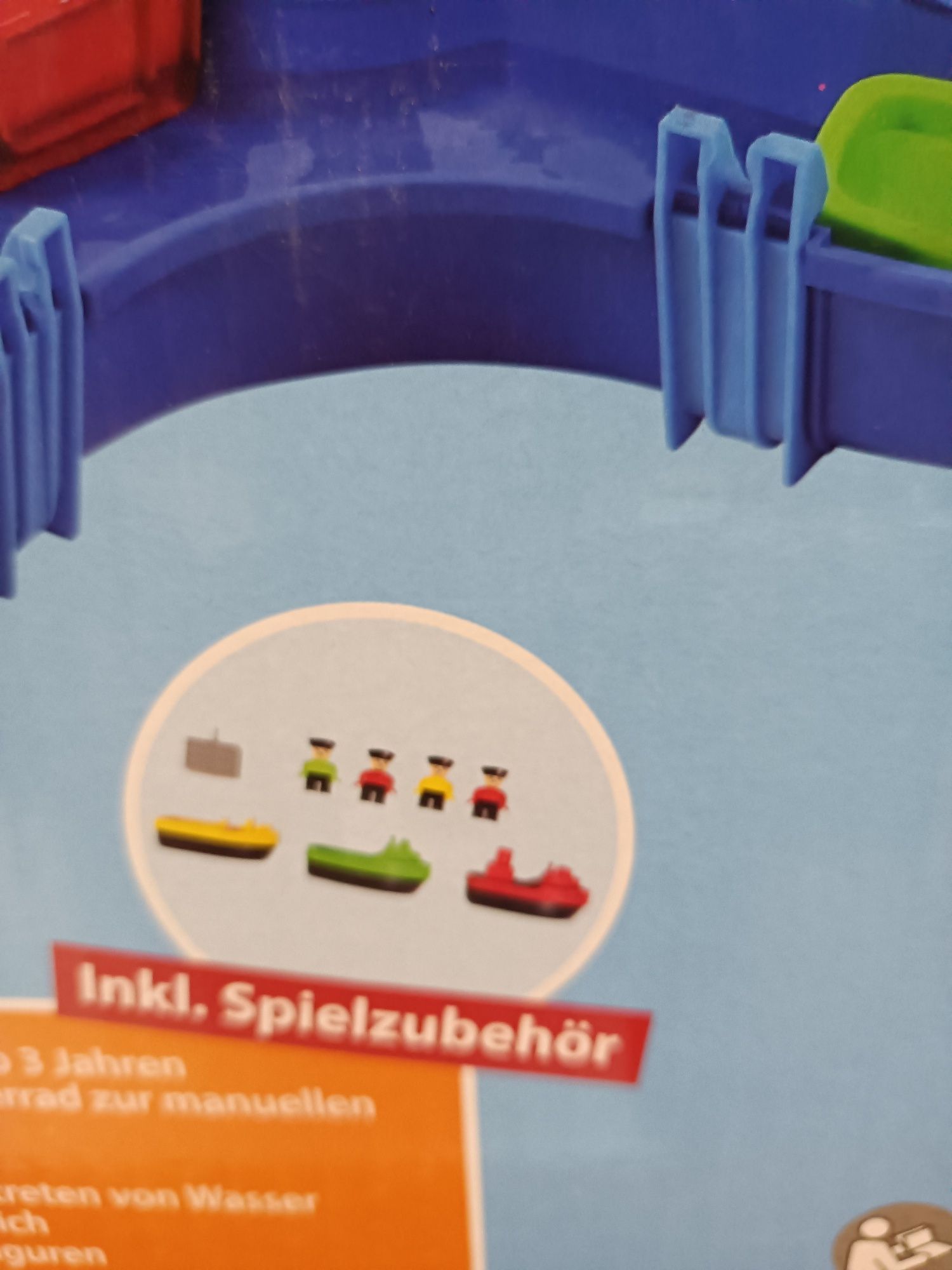 Zabawka gra wodna statki tor wodny playland