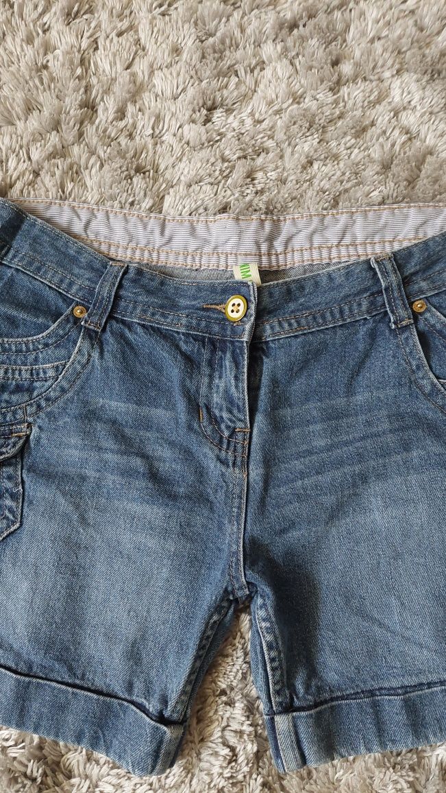 Krótkie spodenki jeansowe r 40 DENIM&co