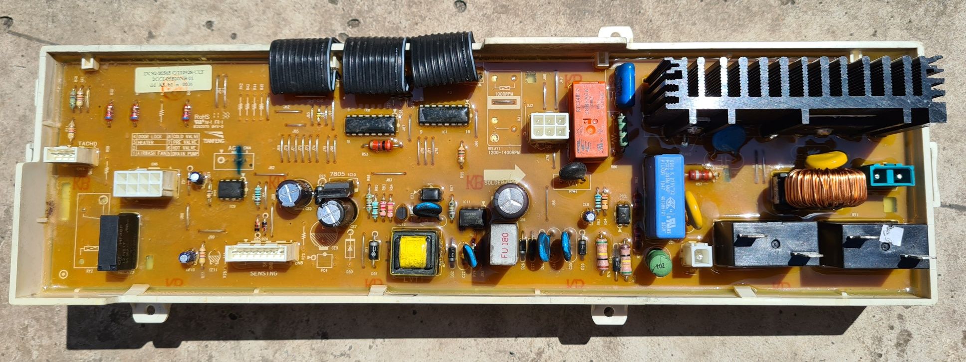Модуль управління (плата) для пральної машини Samsung DC92-00565C