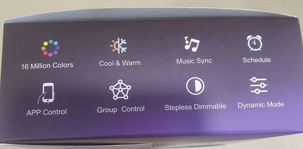 Smart led com 10 unidades BT-MESH