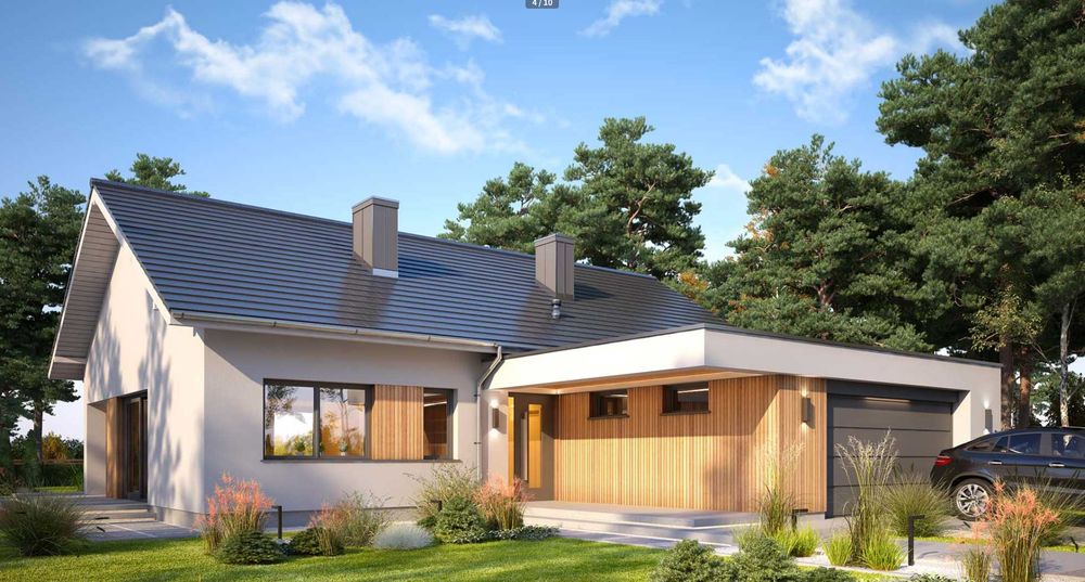 ok.Uniejów DOM NA SPRZEDAŻ, działka 2000 m², garaż dwustanowiskowy