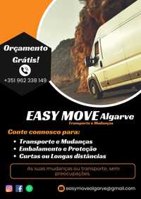 Aluguer carrinha / Transporte e mudanças - EasyMove Algarve