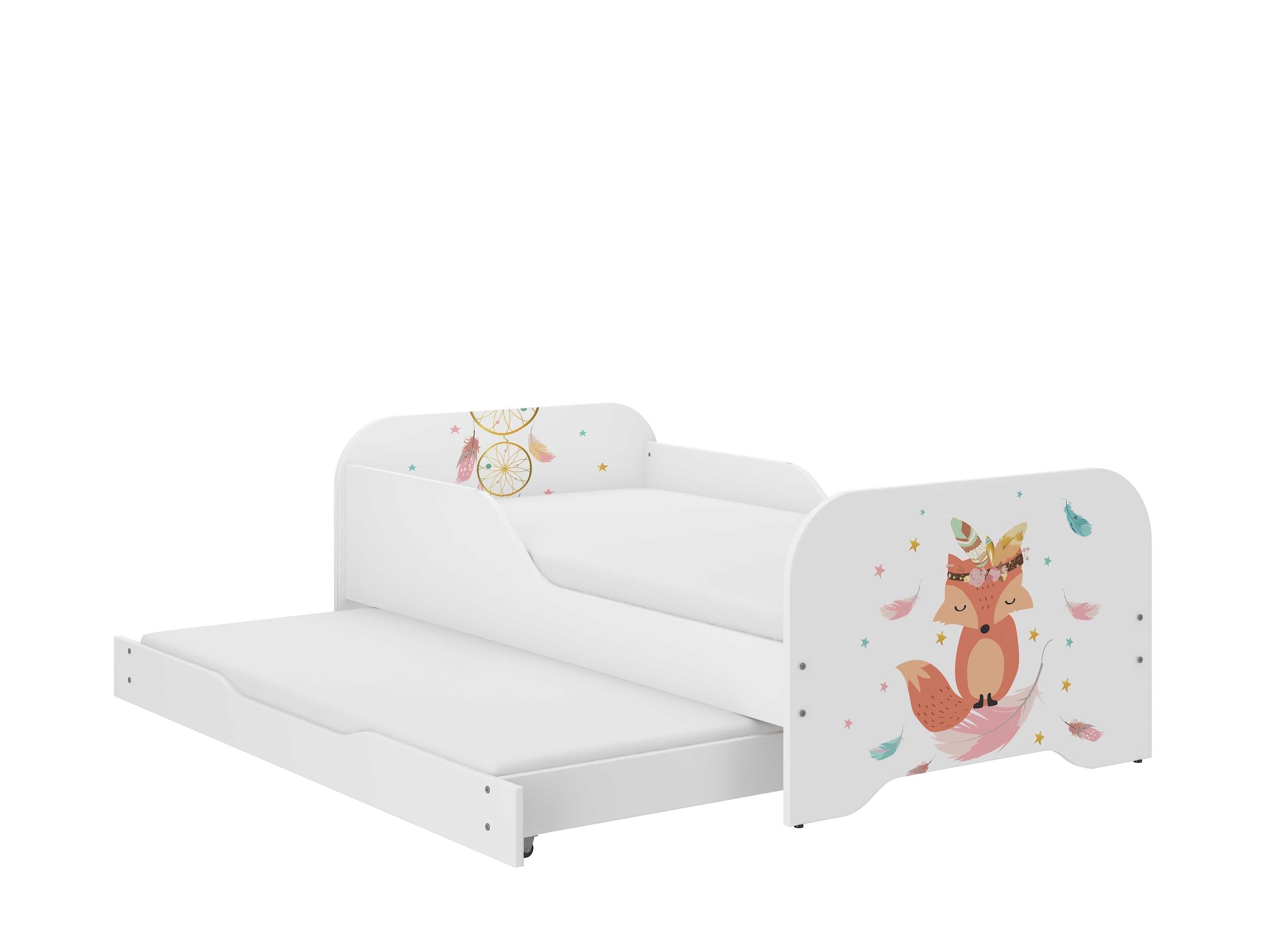 Łóżko dziecięce MIKI 160x80 PODWÓJNE+materace GRATIS