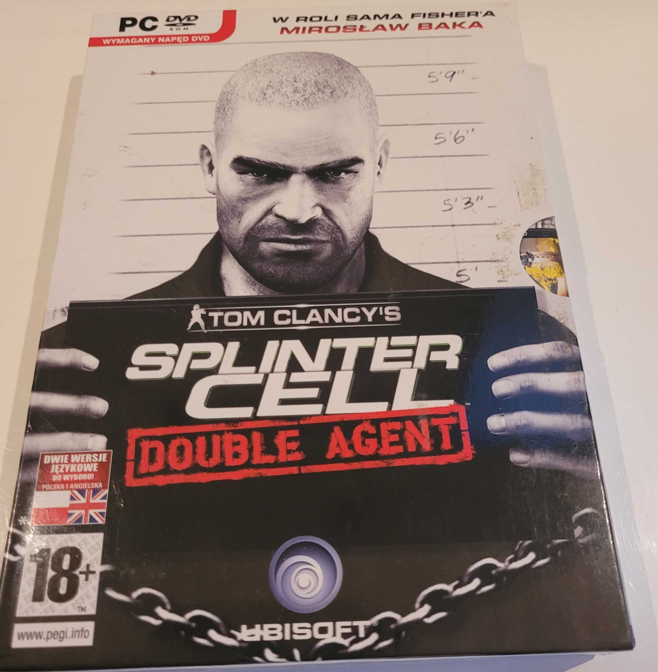 Tom Clancy Splinter Cell - Double Agent premierowe wydanie PC