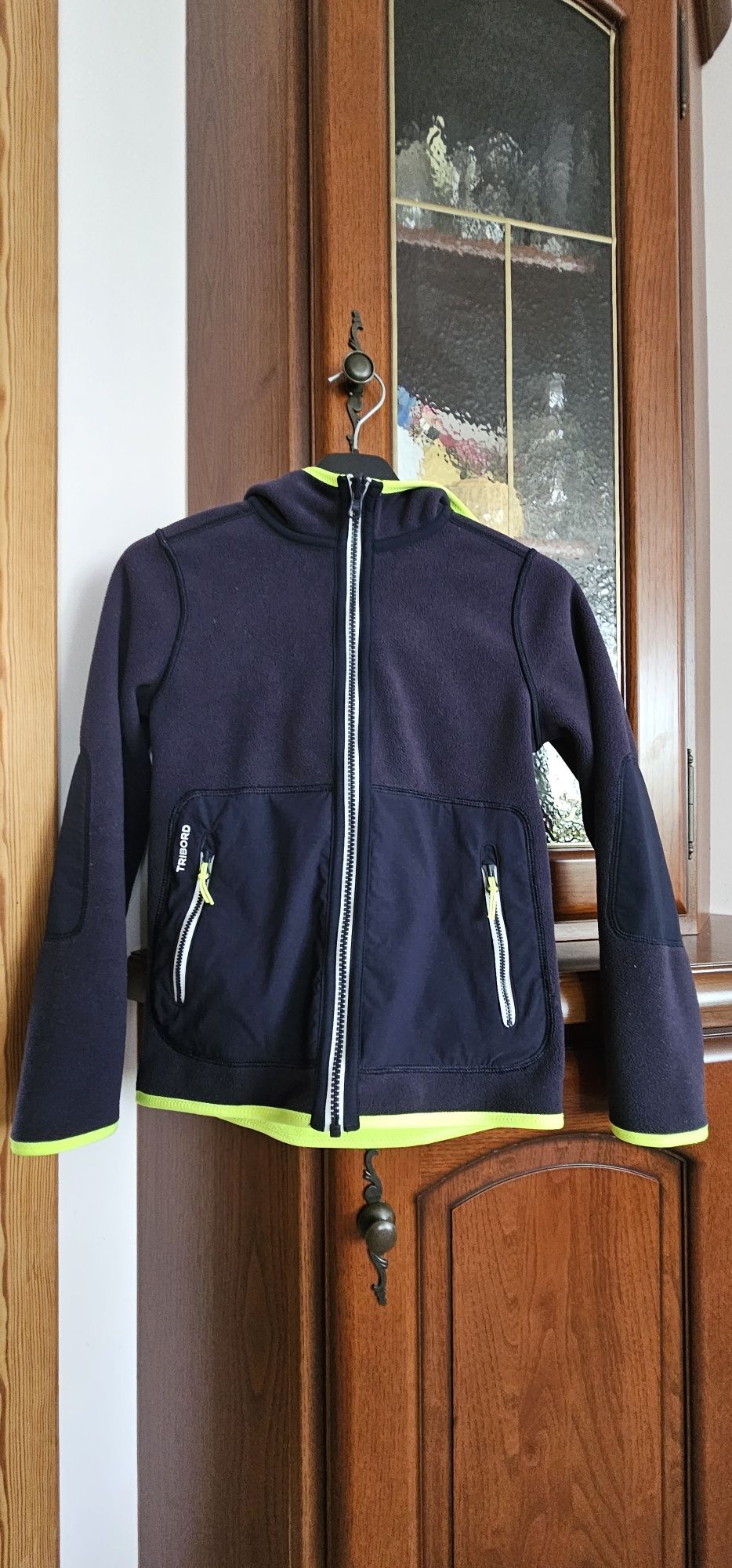 Bluza polarowa Decathlon Tribord roz.140 chlopiec