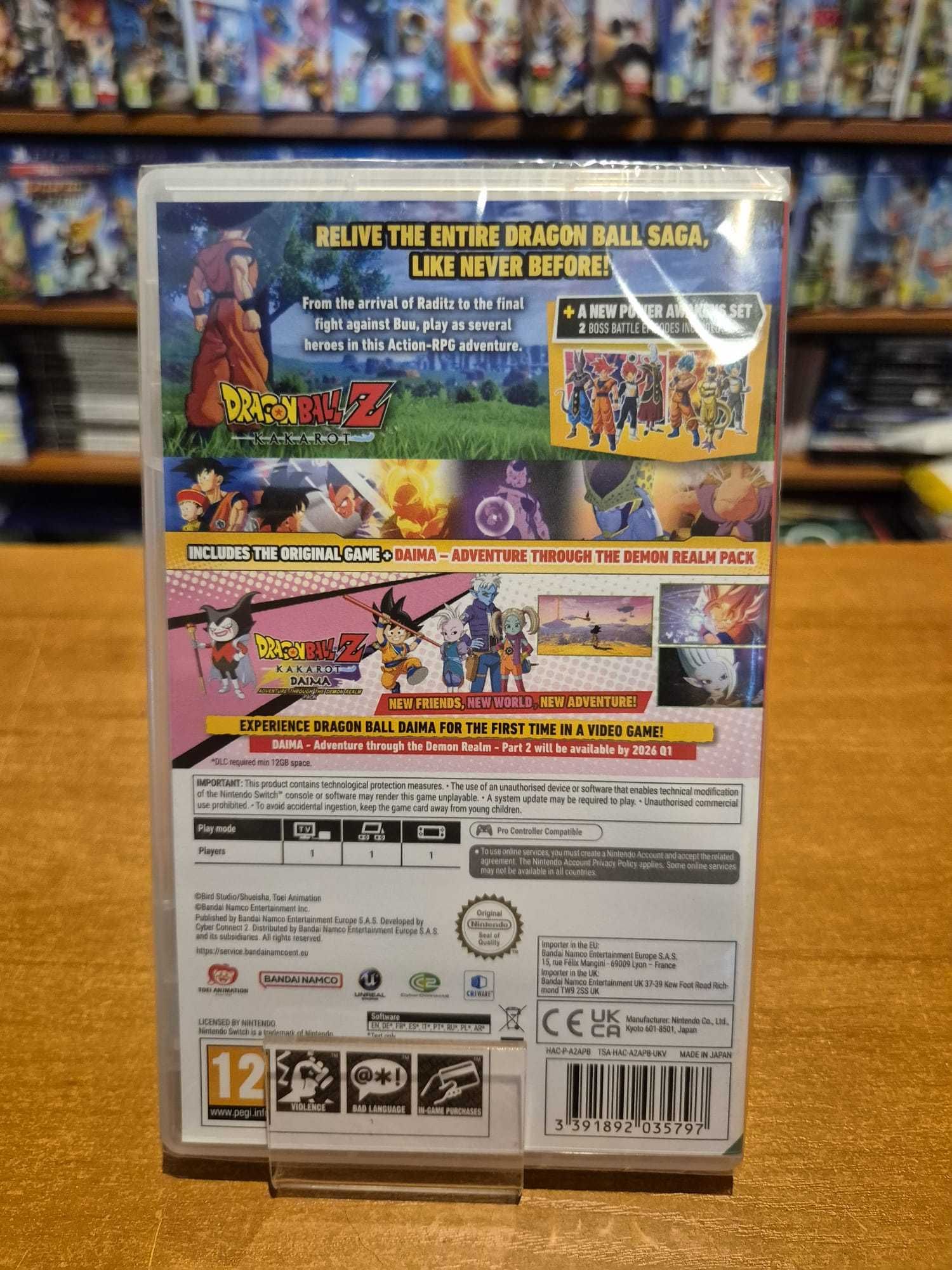 Gra Dragon Ball Z: Kakarot Daima Edition PL NS / Nowa / Nintendo  /