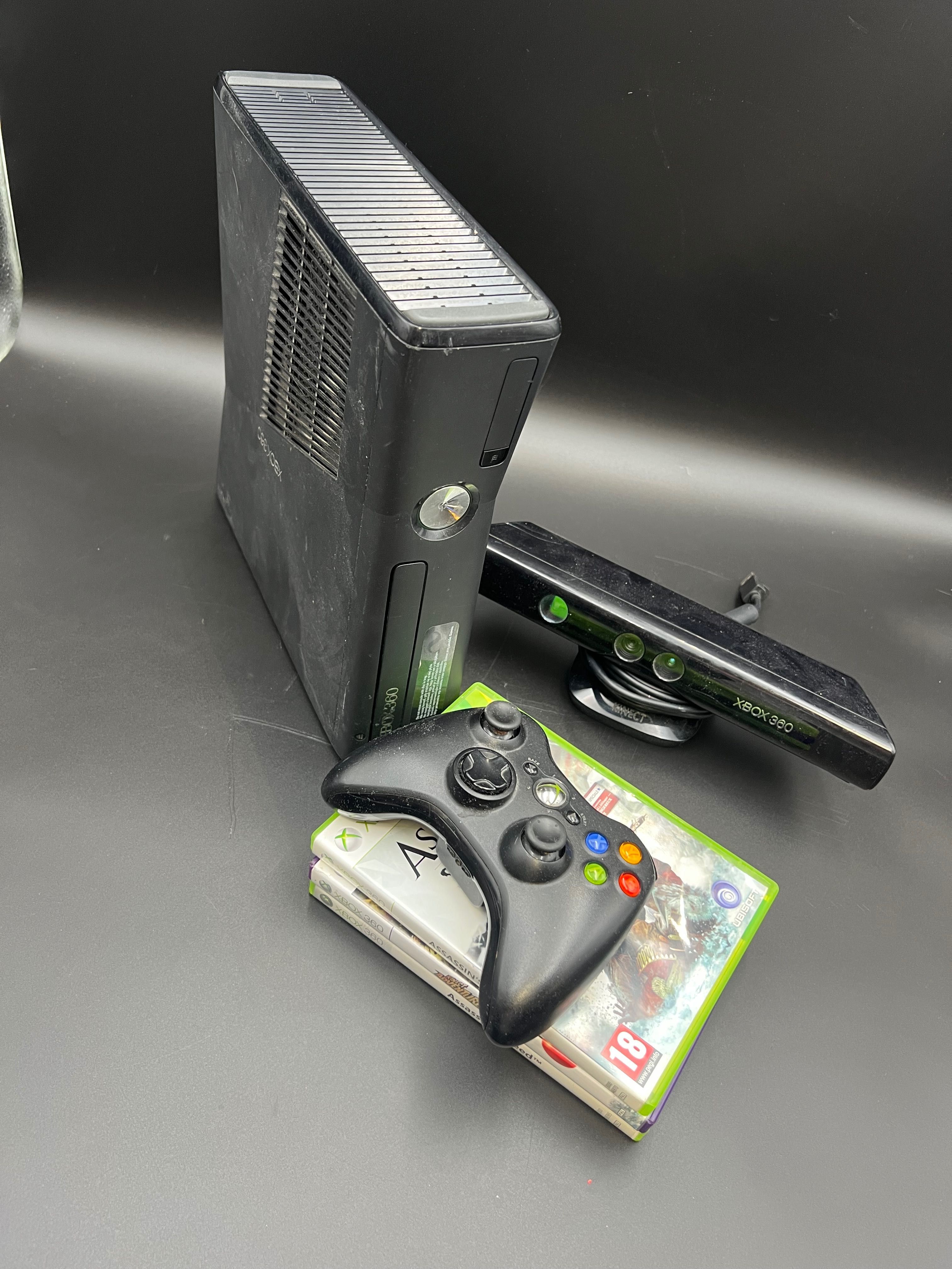 Konsola Xbox 360 kinect pad gry