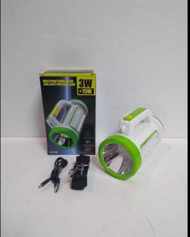 Ліхтар із сонячною панеллю Solar Side Lamp D5158+Power Bank + microUSB