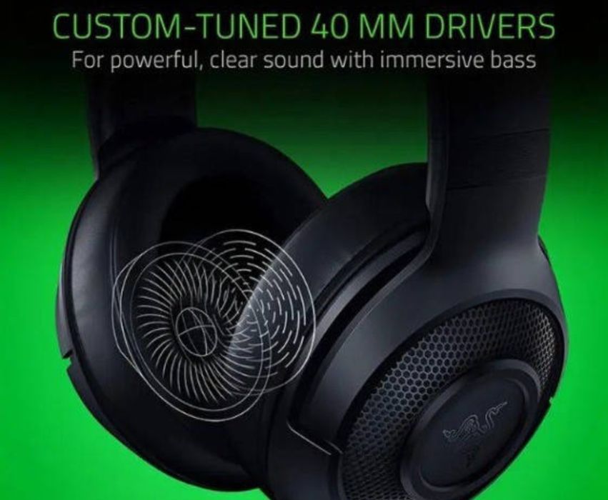 Навушники Razer Kraken X Black,  НОВІ