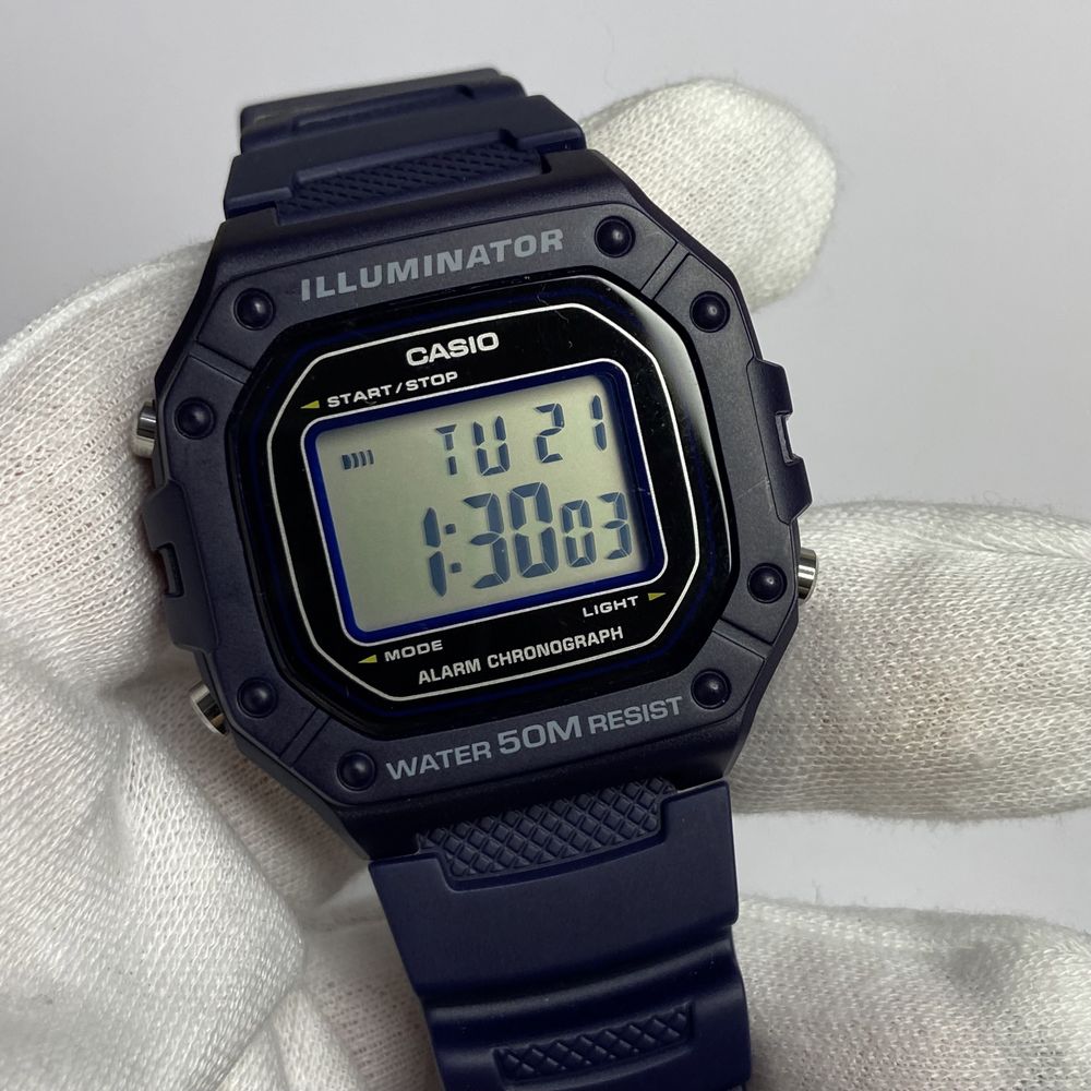 Годинник часы Casio illuminator W-218H оригінал по типу G-Shock