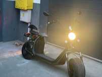 Hulajnoga elektryczna chopper szerokie kola skuter elektryczny rower