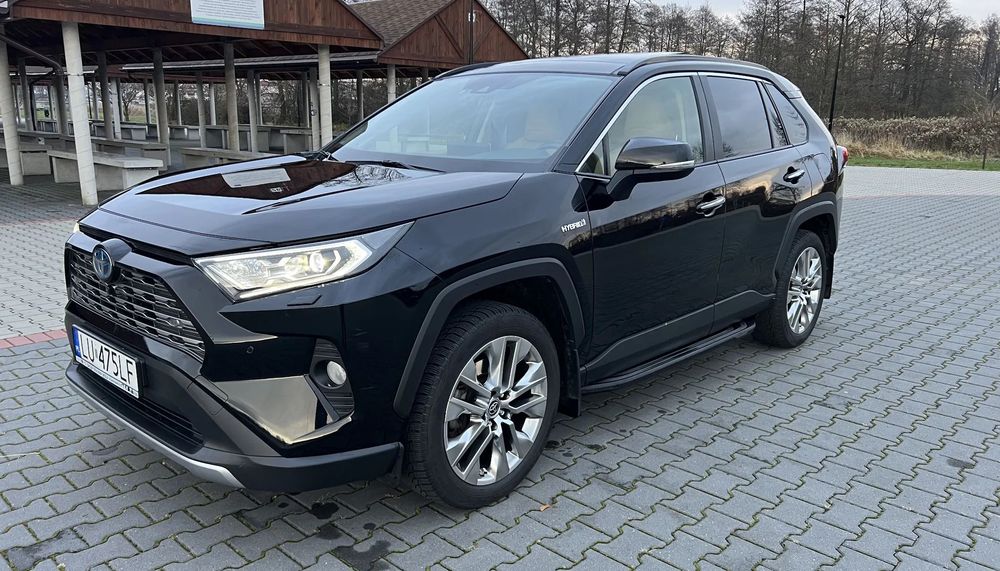 Toyota RAV4 RAV4 - Najbogatsza wersja JBL, szklany dach, stopnie boczne, hak