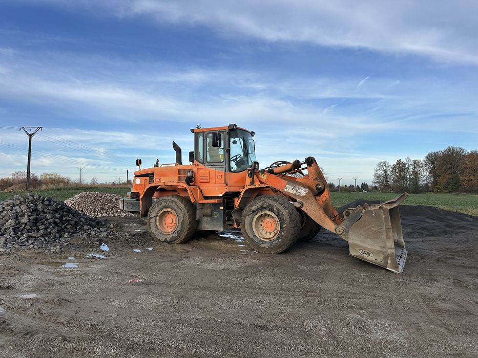 Doosan DL 250 ładowarka waga widly szybkozłącze 2012 rok