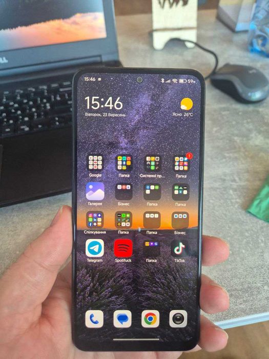 Redmi note 12 4g NFC Black 4+4/128
