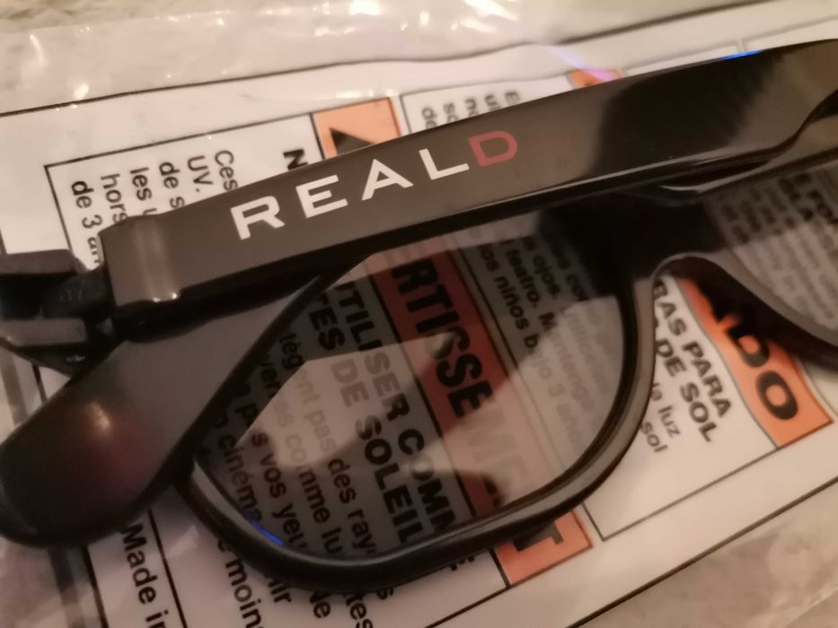 Óculos 3D Novos packs