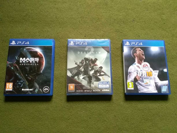 Gry PS4 nowe mass effect destiny 2