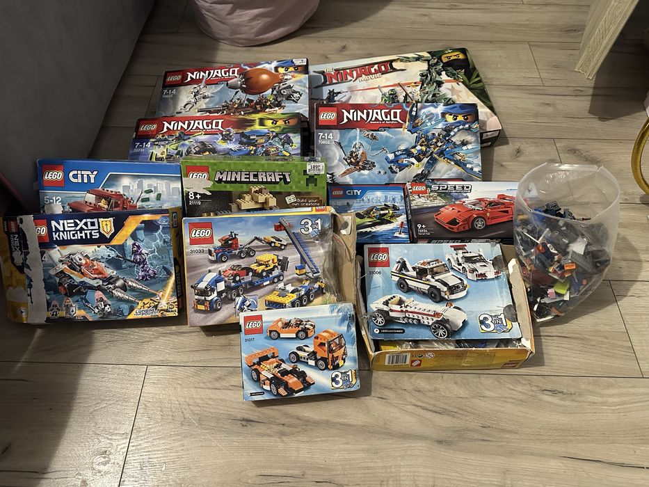 Klocki Lego rozne rodzaje